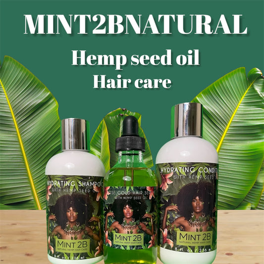 Mint2BNatural Hempseed Bundle 1oz. oil